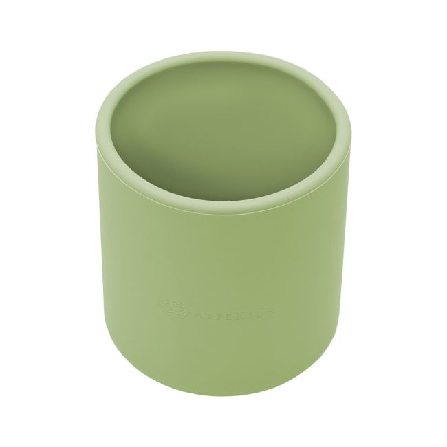 Pahar din silicon, AppeKids - Raw Green KRTAK275497