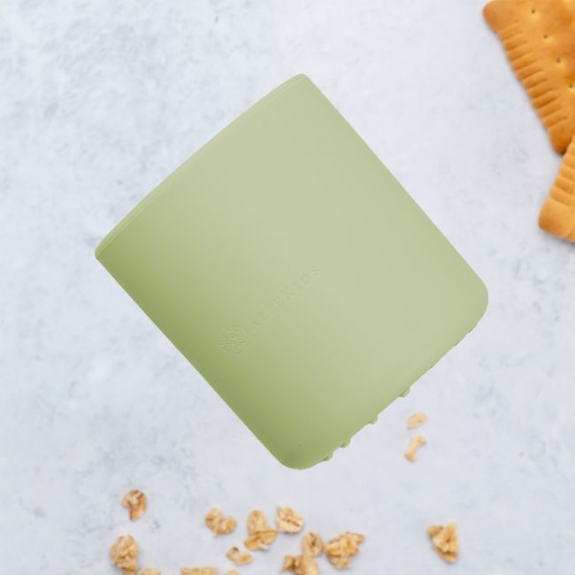 Pahar din silicon, AppeKids - Raw Green KRTAK275497