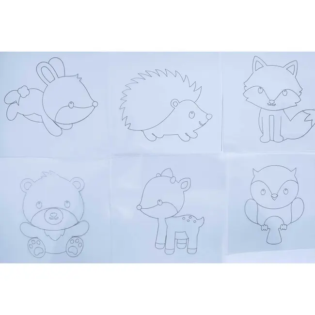 Set 6 Sabloane pentru Tubi Jelly Tuban TU18329 BBJTU18329_Animale