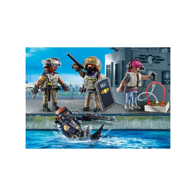 PLAYMOBIL - SET FIGURINE ECHIPA SWAT ARTPM71146