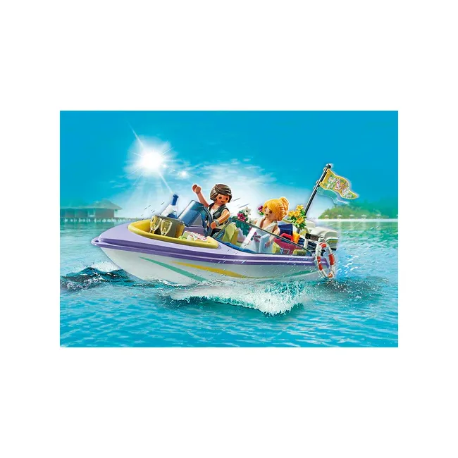 Playmobil - Luna De Miere Cu Barca De Viteza ARTPM71366