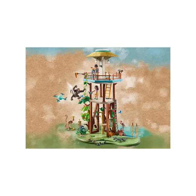 Playmobil - Turn De Cercetare Cu Busola ARTPM71008