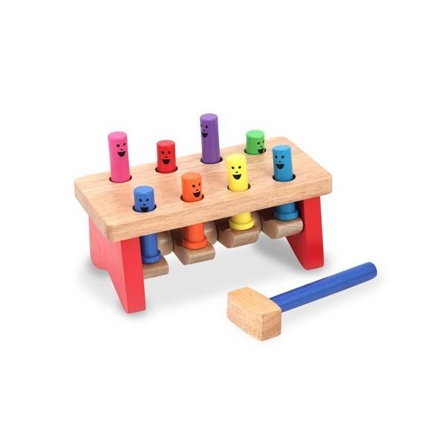Banc de lucru cu ciocanel deluxe melissa and doug md4490