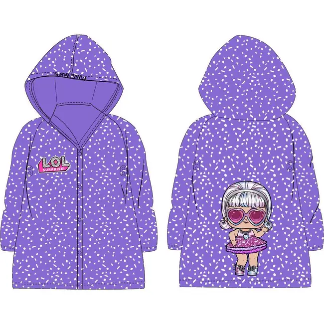 Pelerina de ploaie cu gluga LOL PVC EPLUSM EPMLOL5228255 BBJEPMLOL5228255_Mov_104/110