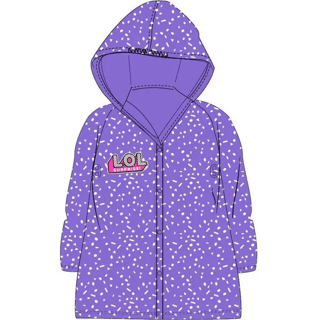 Pelerina de ploaie cu gluga LOL PVC EPLUSM EPMLOL5228255 BBJEPMLOL5228255_Mov_116/122