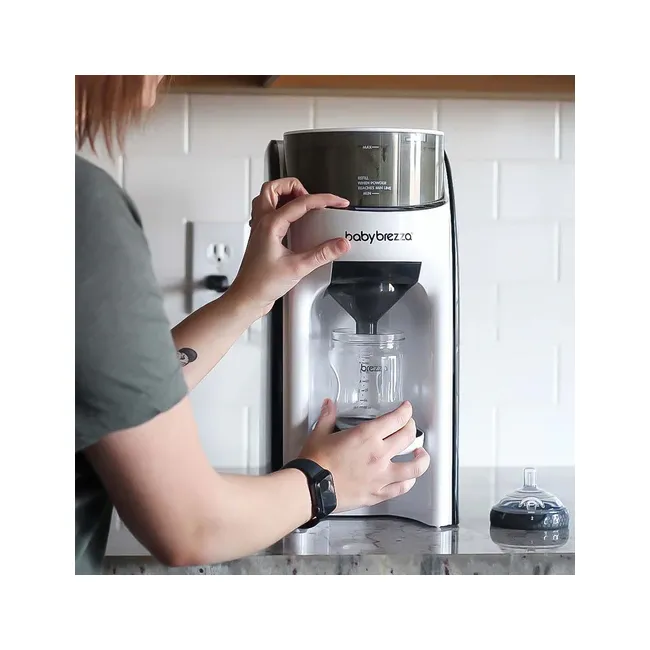 Espressor de Lapte Praf Formula Pro Advanced White de la BabyBrezza
