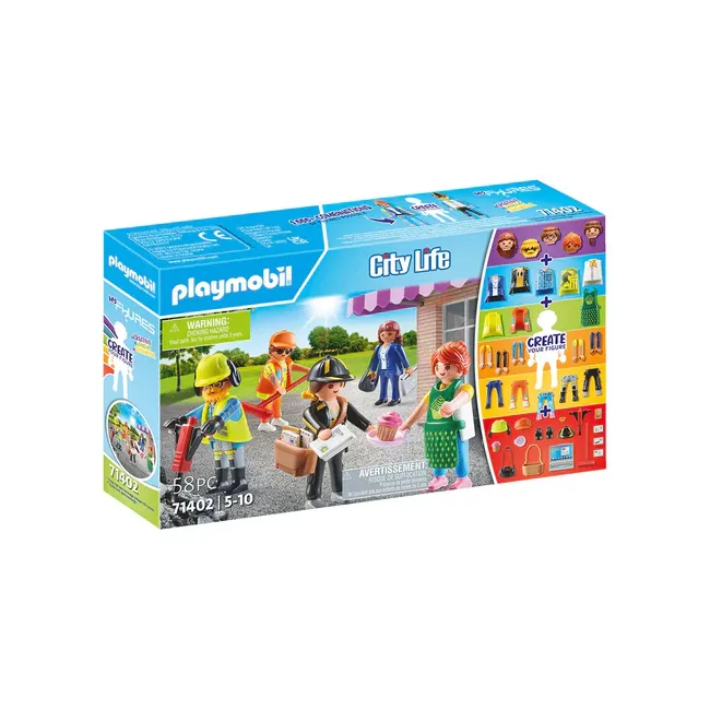 Playmobil - Creeaza Propria Figurina Viata La Oras ARTPM71402