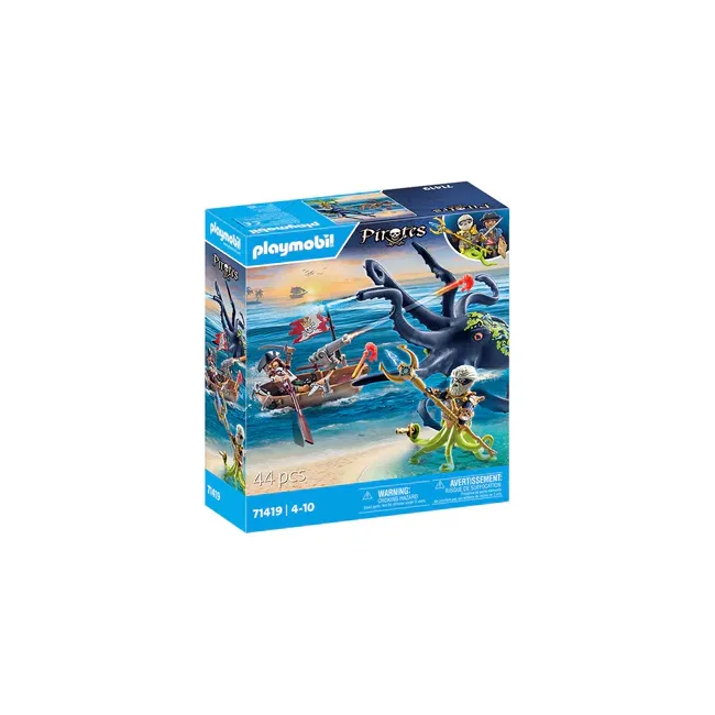 Playmobil - Batalia Cu Cefalopodul Urias ARTPM71419