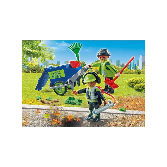 Playmobil - Echipa De Curatare Strazi ARTPM71434