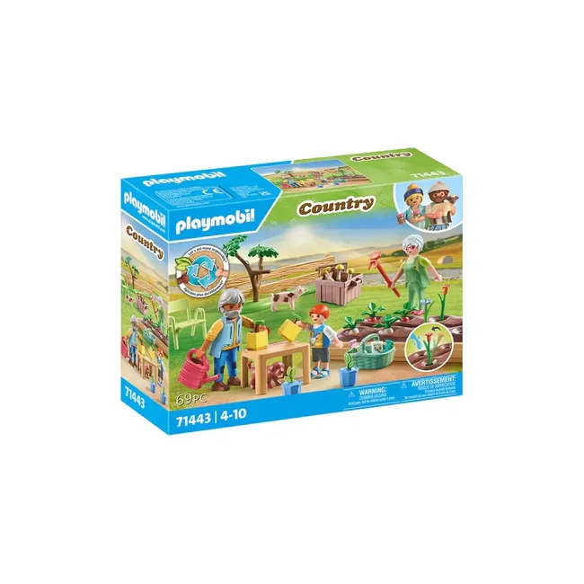 Playmobil - Gradina De Legume Si Bunici ARTPM71443