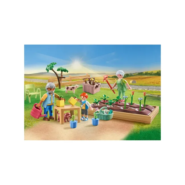 Playmobil - Gradina De Legume Si Bunici ARTPM71443