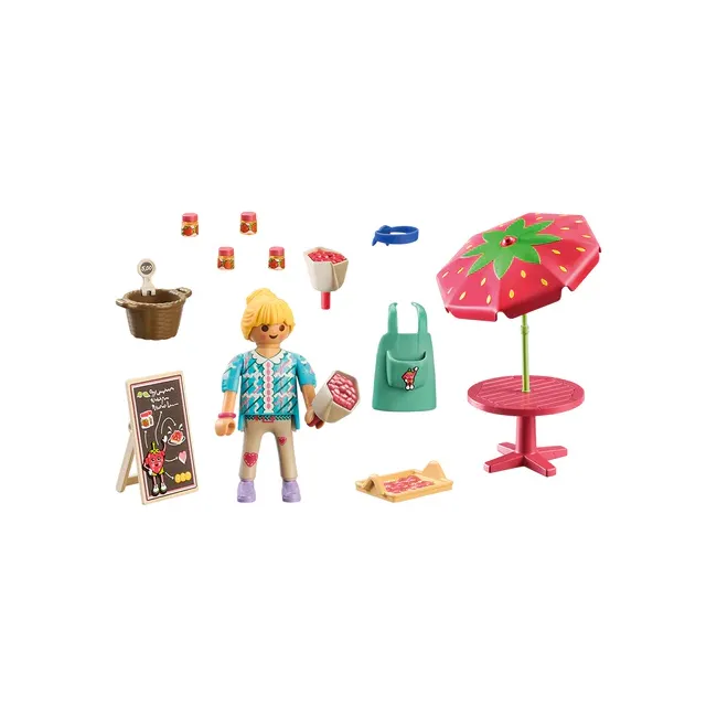 Playmobil - Stand Pentru Vanzare De Gemuri ARTPM71445