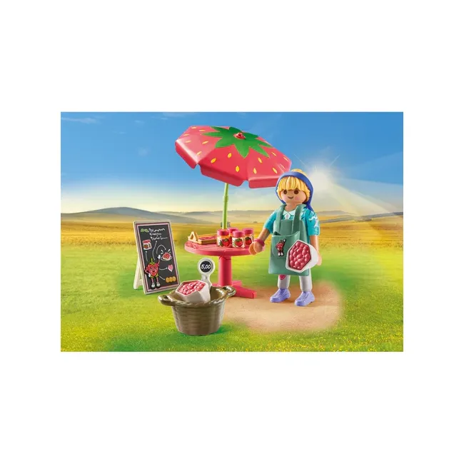 Playmobil - Stand Pentru Vanzare De Gemuri ARTPM71445