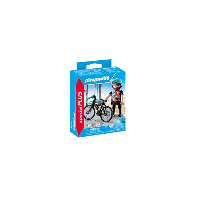 Playmobil-FIGURINA CICLISTUL PAUL ARTPM71478