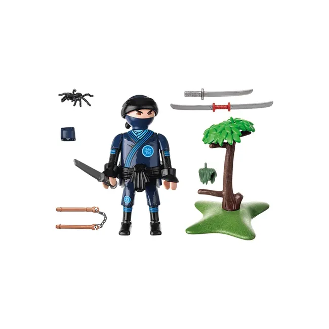 Playmobil-FIGURINA NINJA ECHIPAT ARTPM71481