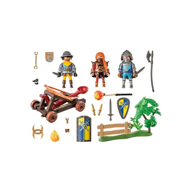 Playmobil-AMBUSCADA LA MARGINEA DRUMULUI ARTPM71485