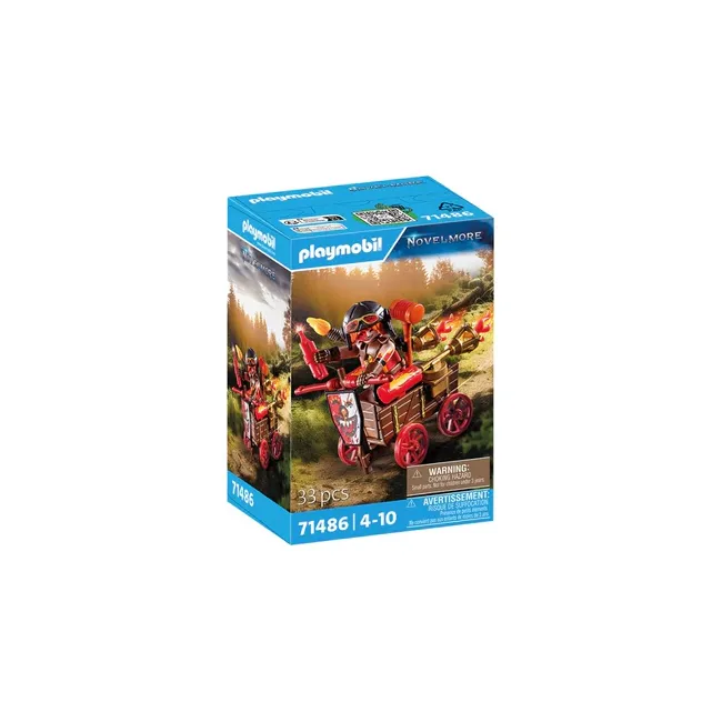 Playmobil-KARTUL DE CURSE AL LUI KAHBOOM ARTPM71486