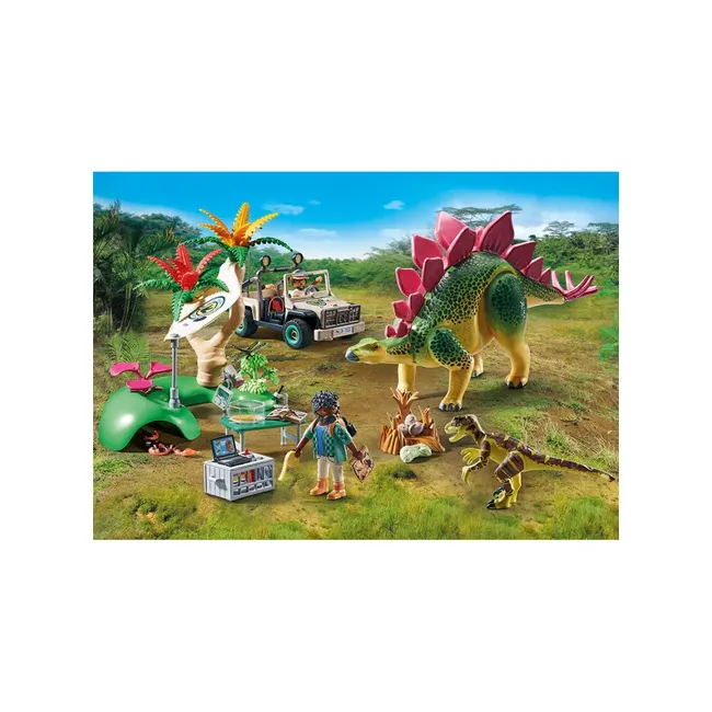 Playmobil-TABARA DE CERCETARE CU DINOZAURI ARTPM71523