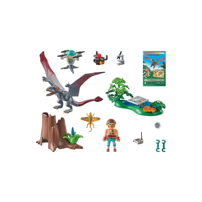 Playmobil-OBSERVATOR PENTRU DIMORPHODON ARTPM71525