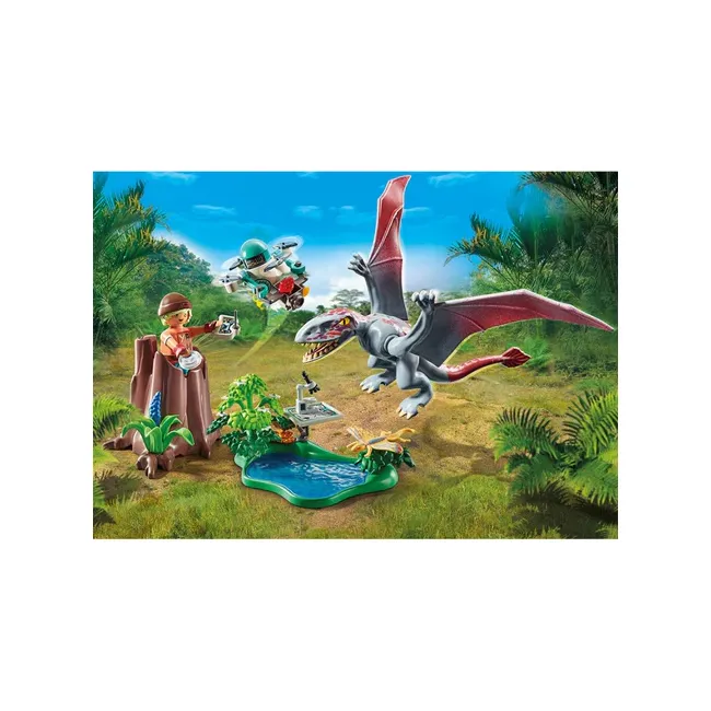Playmobil-OBSERVATOR PENTRU DIMORPHODON ARTPM71525