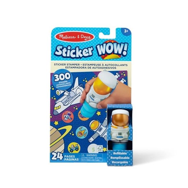 Activitati cu autocolante sticker wow astronaut - okemd50240