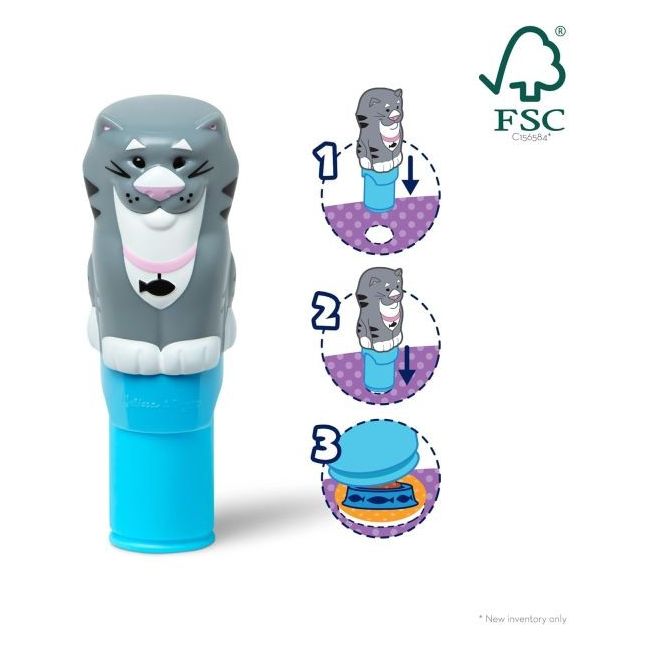 Activitati cu autocolante sticker wow pisica - okemd50693