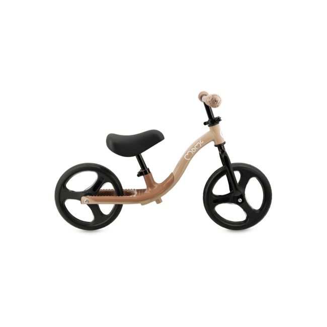 Bicicleta fara pedale cu roti led , Momi Isoka - Beige KRTROBI00076