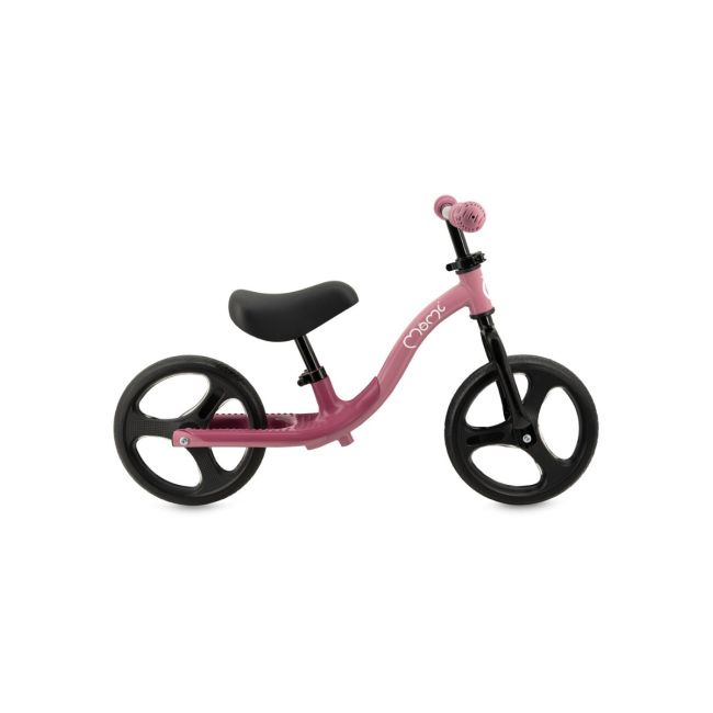 Bicicleta fara pedale cu roti led , Momi Isoka - Pink KRTROBI00074