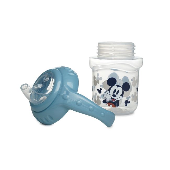 DISNEY MICKEY CANA CU CAPAC SI MANERE 250 ML - CIOC DIN SILICON DNBST10427
