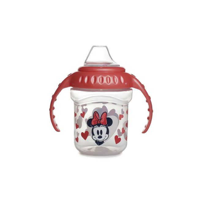 DISNEY MINNIE CANA CU CAPAC SI MANERE 250 ML - CIOC DIN SILICON DNBST10727