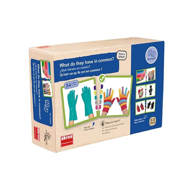 Joc educativ de asociere cu imagini: asemanari akr20532