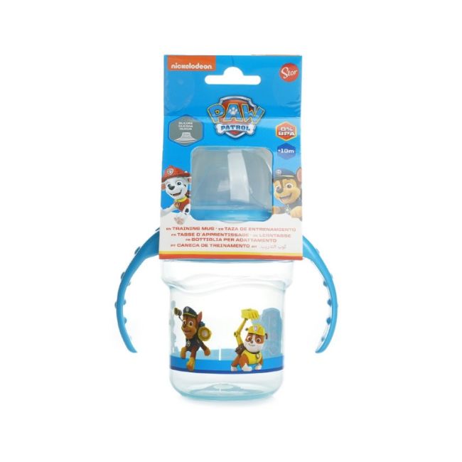 PAW PATROL CANA CU CAPAC SI MANERE 250 ML - CIOC DIN SILICON DNBST30827