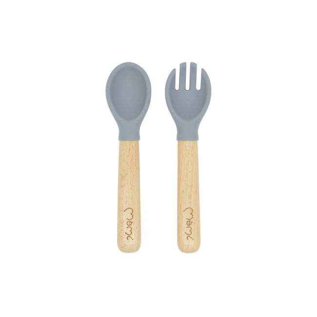 Set pentru diversificare din silicon, Momi Ami - Grey KRTAKCE00044