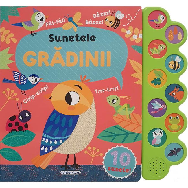 10 sunete - sunetele gradinii