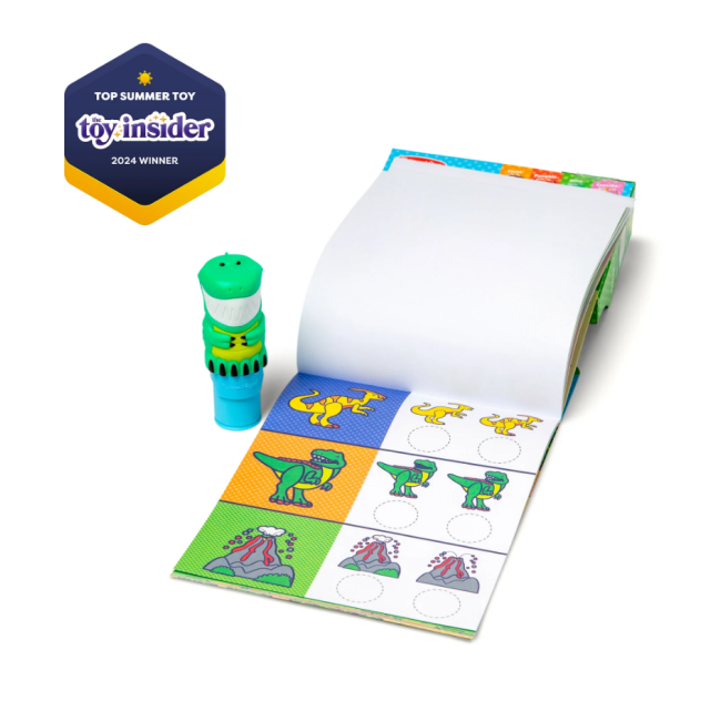 Activitati cu autocolante sticker wow dinozaur - okemd32012