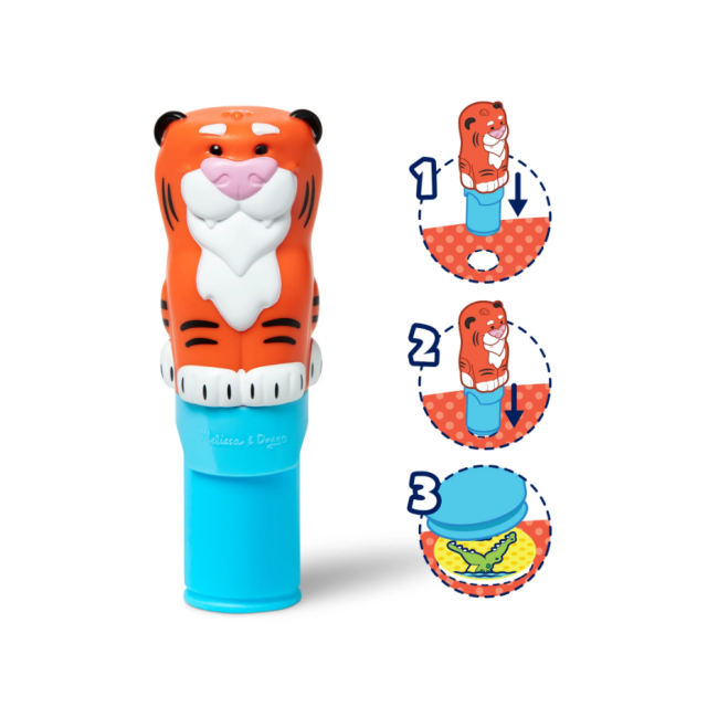 Activitati cu autocolante sticker wow tigrisor - okemd32014