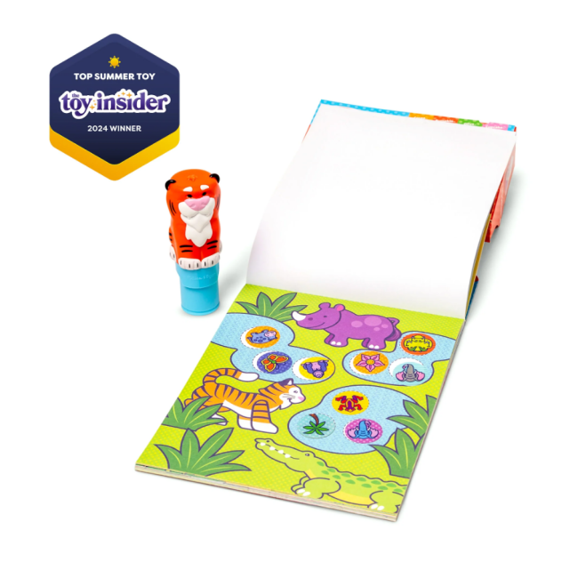 Activitati cu autocolante sticker wow tigrisor - okemd32014