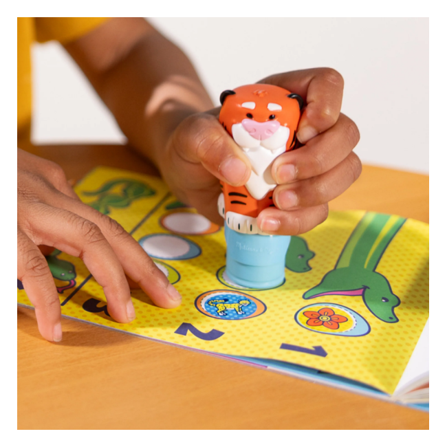 Activitati cu autocolante sticker wow tigrisor - okemd32014