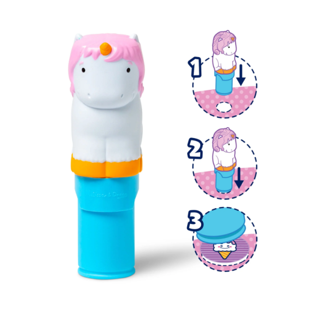 Activitati cu autocolante sticker wow unicorn - okemd32013