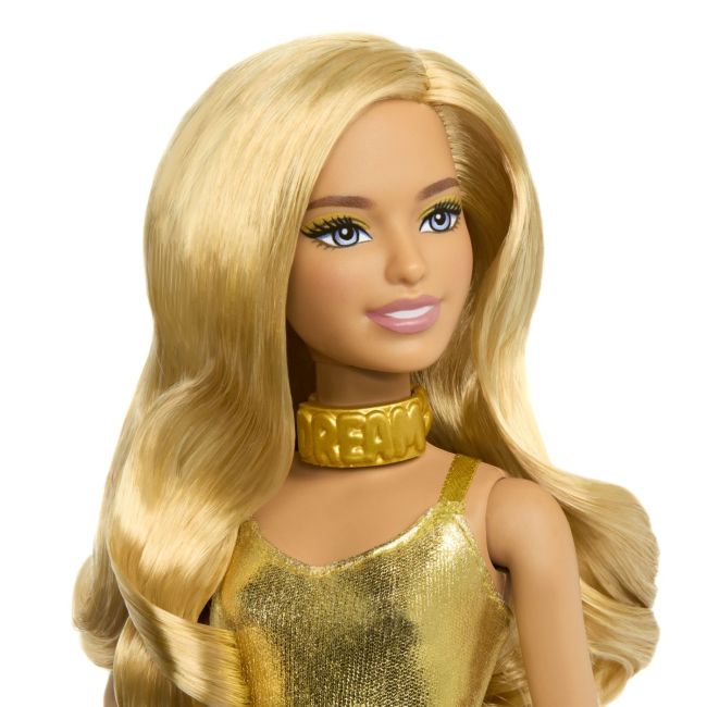 BARBIE PAPUSA BARBIE FASHIONISTAS BLONDA CU SALOPETA AURIE VIVMTHRH19