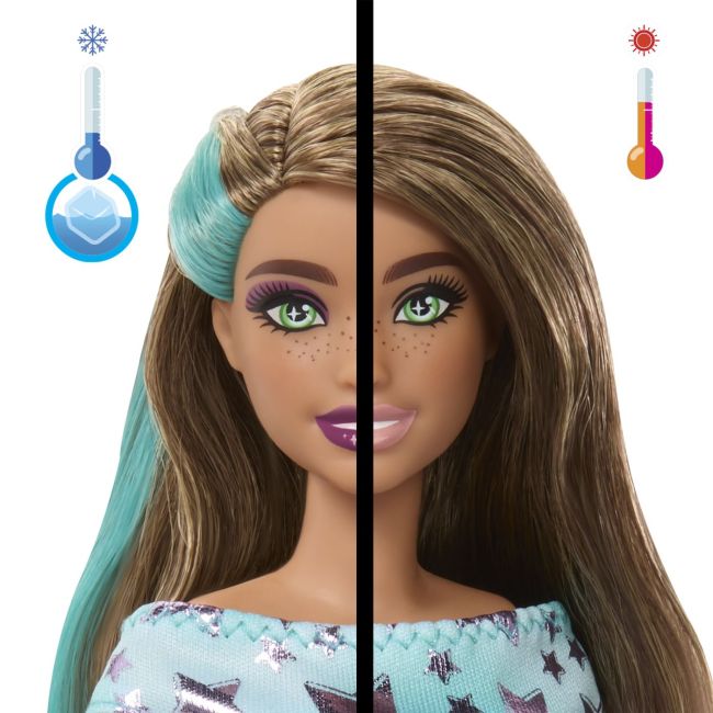 BARBIE PAPUSA PARTY UNBOXED REVEAL BRUNETA VIVMTJFG72