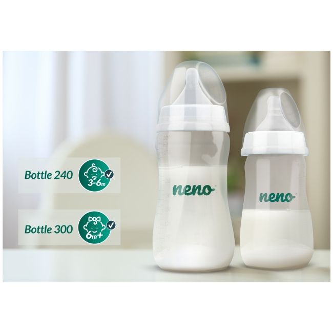 Biberon 2 in 1 neno 240 ml / 300 ml nen-bab-bt002