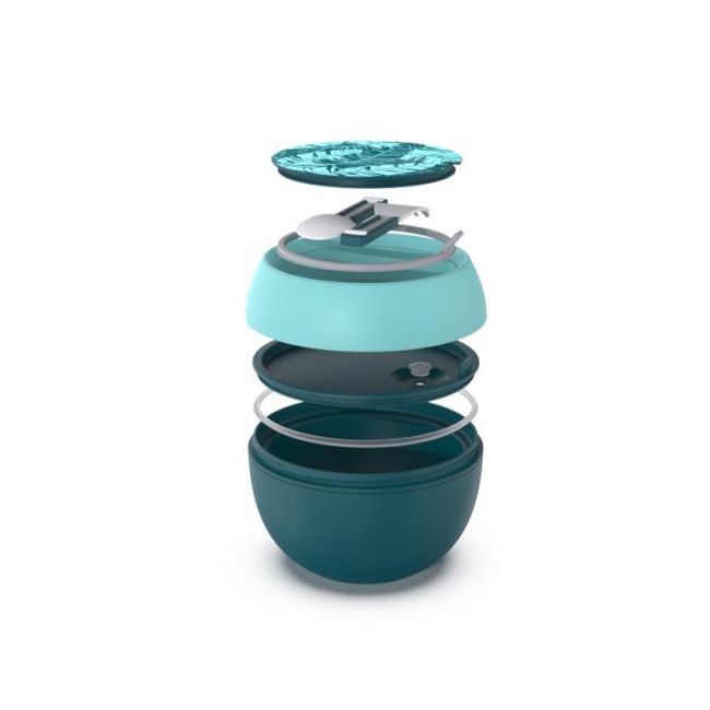 Caserola rotunda nava we care 800 ml albastru smb10-259-031