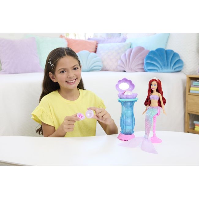 DISNEY PRINCESS PAPUSA ARIEL SI MASUTA DE MACHIAJ CU SURPRIZE VIVMTJBF86