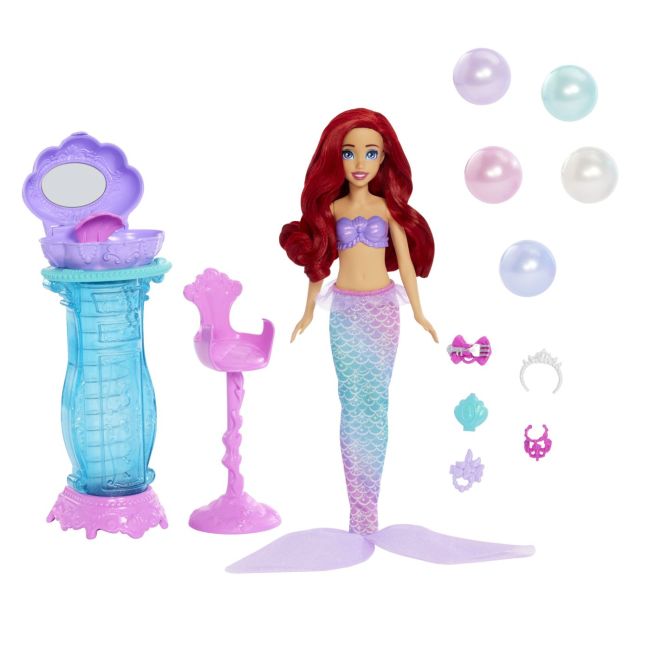 DISNEY PRINCESS PAPUSA ARIEL SI MASUTA DE MACHIAJ CU SURPRIZE VIVMTJBF86