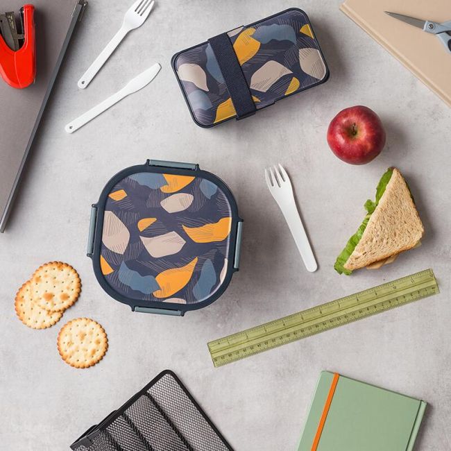 Lunchbox nava we care 650 ml gri smb10-259-003
