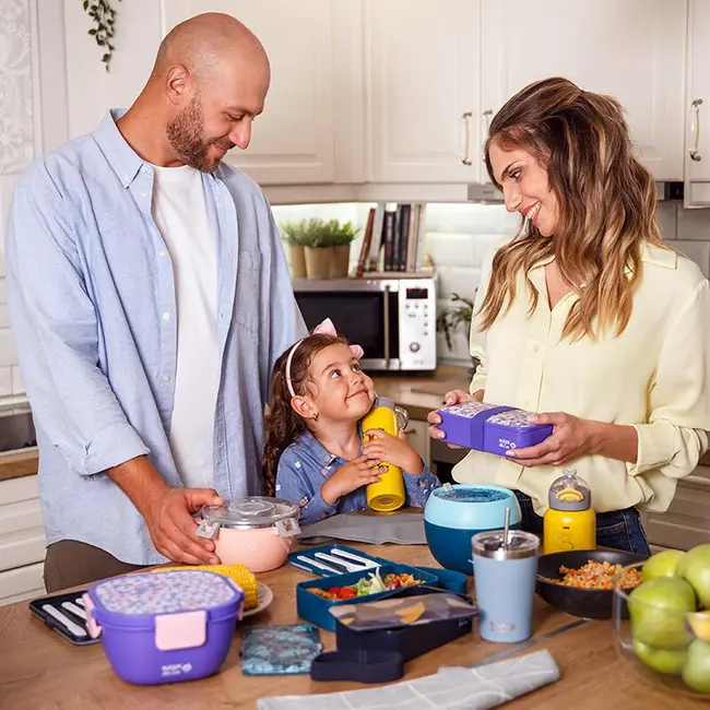 Lunchbox nava we care 650 ml violet smb10-259-012