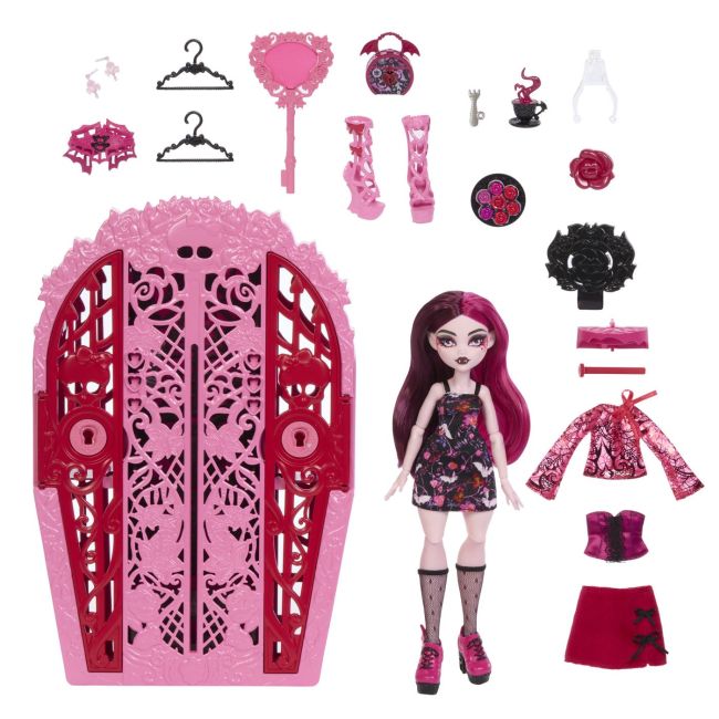 MONSTER HIGH GRADINA DE LA MIEZUL NOPTII PAPUSA DRACULAURA VIVMTHYT72