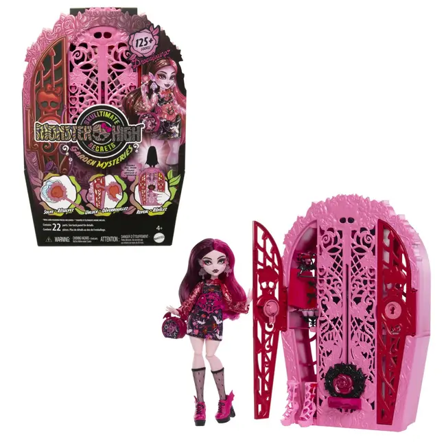 MONSTER HIGH GRADINA DE LA MIEZUL NOPTII PAPUSA DRACULAURA VIVMTHYT72