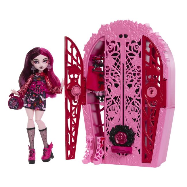 MONSTER HIGH GRADINA DE LA MIEZUL NOPTII PAPUSA DRACULAURA VIVMTHYT72